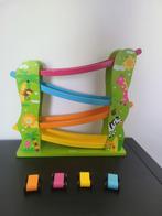 Houten rollerbaan met 4 auto's, Ophalen, Zo goed als nieuw, Handmatig, Overige merken