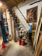 Stalen Trap - Robuust Frame, 3.4m, Doe-het-zelf en Verbouw, Ladders en Trappen, Ophalen, Gebruikt, Trap, 2 tot 4 meter