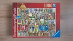 Puzzel Boekenkast, Ophalen of Verzenden, 500 t/m 1500 stukjes, Gebruikt