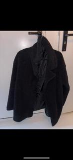 Zwarte teddy jas, Kleding | Dames, Jassen | Winter, Ophalen of Verzenden, Zo goed als nieuw, Maat 46/48 (XL) of groter, Zwart