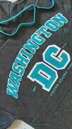 Washington DC Vintage hoodie – Grijs, Maat S, Vintage, Ophalen of Verzenden, Zo goed als nieuw, Grijs