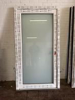 Achterdeur | kunststof | kwaliteit | melkglas | wit | nieuw!, Kunststof, Deurkozijn, Nieuw, 150 tot 225 cm