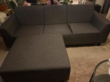 Grijze 3-zits bank Leen Bakker beschikbaar voor biedingen