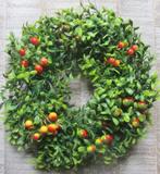 OPRUIMING - KRANS MET BESJES - KUNST - NU VOOR 3,50