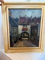 Hartman olieverf schilderij in lijst, Antiek en Kunst, Kunst | Schilderijen | Klassiek, Ophalen of Verzenden