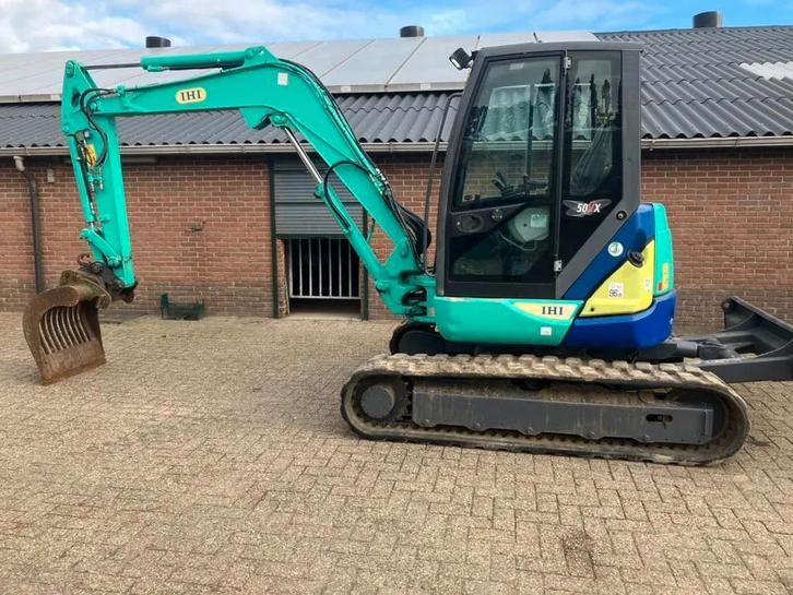 IHI 50 VX Graafmachine Minigraver (bj 2012), Zakelijke goederen, Machines en Bouw | Kranen en Graafmachines, Graafmachine