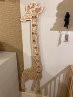 Groeimeter Giraf Hout - Kinderkamer Decoratie, Info@juffrouw-kwast.nl, 7443BS, Ophalen of Verzenden, Wanddecoratie