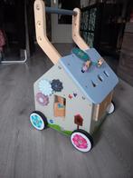 Houten Loopwagen - Leerzaam en Leuk!, Kinderen en Baby's, Speelgoed | Babyspeelgoed, Ophalen, Zo goed als nieuw, Overige typen