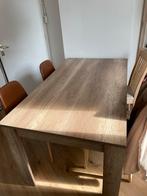 Mooie eettafel, Huis en Inrichting, Gebruikt, 150 tot 200 cm, Rechthoekig, 50 tot 100 cm