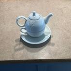 Theepot kop en schotel, Huis en Inrichting, Keuken | Servies, Ophalen of Verzenden, Nieuw, Overige stijlen, Kop(pen) en/of Schotel(s)