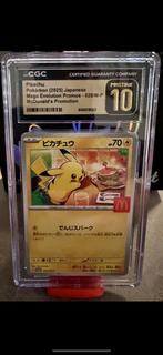 Zeldzame Pikachu 2025 McDonalds Promo CGC 10 Pristine, Hobby en Vrije tijd, Verzamelkaartspellen | Pokémon, Ophalen of Verzenden