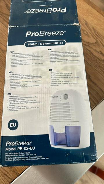 Pro breeze nieuw 500 ml beschikbaar voor biedingen