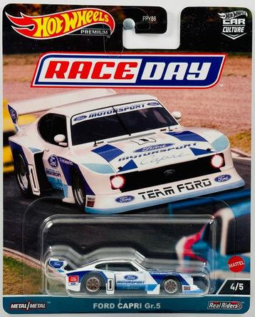 Hot Wheels Premium Ford Capri Gr. 5 - Race Day beschikbaar voor biedingen