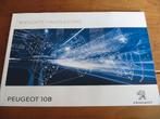 Instructieboek Peugeot 108 2018, zeer mooi!, Auto diversen, Handleidingen en Instructieboekjes, Ophalen of Verzenden