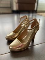 Z.g.a.n. goudkleurige pumps van Gemo maat 37, Pumps, Overige kleuren, Zo goed als nieuw, Gemo