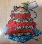 Penny black houten stempel, Hobby en Vrije tijd, Stempelen, Ophalen of Verzenden, Gebruikt, Houten stempel