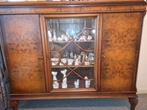 Antieke vitrine kast kersenhout, Ophalen