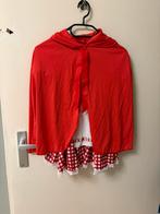 Roodkapje jurkje met cape, mt 110-116, Kinderen en Baby's, Carnavalskleding en Verkleedspullen, Ophalen of Verzenden, Zo goed als nieuw