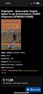 GEVRAAGD! Luc Hoogenstein - Vogels kijken in de Extremadura, Ophalen of Verzenden, Zo goed als nieuw, Luc Hoogenstein; Lianne Schröder