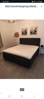 Ikea bed 1.80x 2.00 met hoofdeinde, Tweepersoons, Ophalen of Verzenden, Zo goed als nieuw, 180 cm