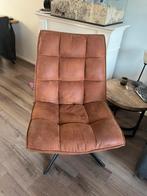 WOOOD fauteuil Dirkje vintage cognac, Huis en Inrichting, Fauteuils, Ophalen, Zo goed als nieuw, 75 tot 100 cm, 50 tot 75 cm