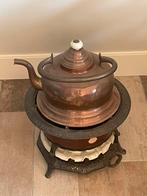 Koperen ketel met petroleum stel, Antiek en Kunst, Ophalen of Verzenden
