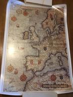 Oude landkaart, Ophalen of Verzenden, 1800 tot 2000, Nederland, Landkaart