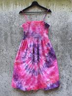 Paars-roze spiral tie dye zomer festival hippie jurk maat L, Kleding | Dames, Jurken, Spiral Creaties, Nieuw, Maat 42/44 (L), Ophalen of Verzenden