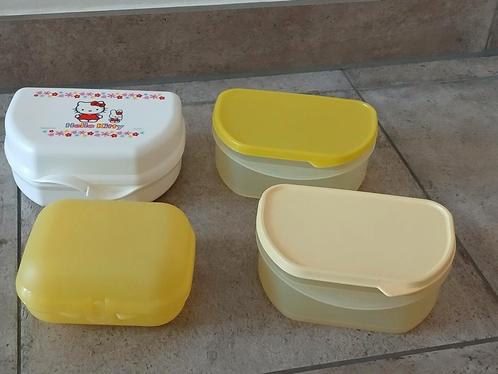 Tupperware half rond, lunchtrommel, broodtrommel, smartclip, Huis en Inrichting, Keuken | Tupperware, Zo goed als nieuw, Overige typen