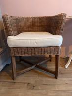 Riviera Maison rotanstoelen, Ophalen, Gebruikt, Twee, Bruin
