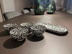 Action panter servies serveerschaal met 4 kleine schaaltjes, Huis en Inrichting, Keuken | Servies, Ophalen of Verzenden, Nieuw