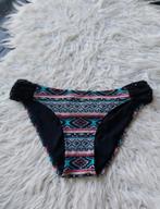 Bikini broekje met print - Maat M, Kleding | Dames, Ophalen of Verzenden, Gedragen, Zwart, Bikini