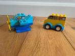 Duplo mijn eerste vliegtuig en bus, Kinderen en Baby's, Complete set, Duplo, Zo goed als nieuw, Ophalen