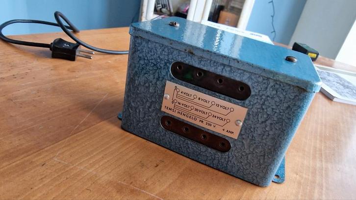 Temsi / Meccano Trafo 8 tm 24 volt - Technisch Speelgoed, Hobby en Vrije tijd, Overige Hobby en Vrije tijd, Gebruikt, Ophalen of Verzenden