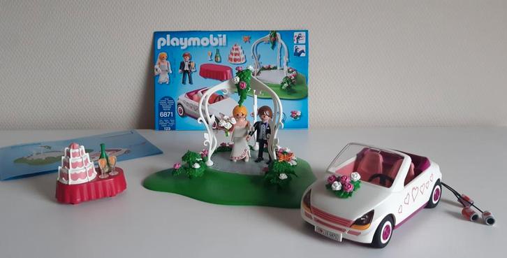 Te koop: Playmobil 6871 Trouwpartij  Set: 344, Kinderen en Baby's, Speelgoed | Playmobil, Zo goed als nieuw, Complete set, Ophalen of Verzenden