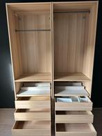 2x Pax kast 1m breed, 2.36m hoog met lades, Ophalen, 100 tot 150 cm, 200 cm of meer, Zo goed als nieuw