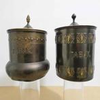 2x Daalderop tabakpot [1064], Antiek en Kunst, Ophalen