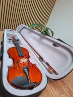 Kwaliteitsviool 3/4 met koffer strijkstok schoudersteen e.d., Muziek en Instrumenten, Strijkinstrumenten | Violen en Altviolen