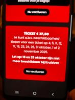 Twee tickets Halloween Fright Night, Tickets en Kaartjes, Twee personen, Overige soorten