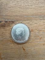 Zilveren Munt Niue 2021 Bitcoin, Ophalen of Verzenden, Overige landen, Losse munt, Zilver