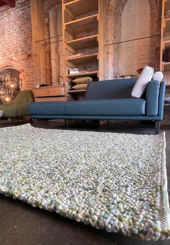 Brink en Campman Pebble tapijt Fresh green NIEUW, Huis en Inrichting, Stoffering | Tapijten en Kleden, Nieuw, 200 cm of meer, Rechthoekig