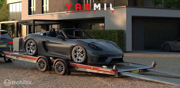 Brian James A4 TRANSPORTER 5Mx2M 3000kg Licht metalen velgen, Auto diversen, Aanhangers en Bagagewagens, Gebruikt