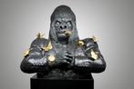 Bronze Gorilla van Yaniv Edery ZEER UNIEK!, Ophalen of Verzenden