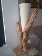 lamp ibiza style met losse kap, Huis en Inrichting, Ophalen, Hout, Gebruikt, 50 tot 75 cm