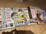 Kooktijdschrift Delicious 2008, 2009, 2010 & 2025 - 16 stuks, Ophalen of Verzenden, Zo goed als nieuw, Sport en Vrije tijd