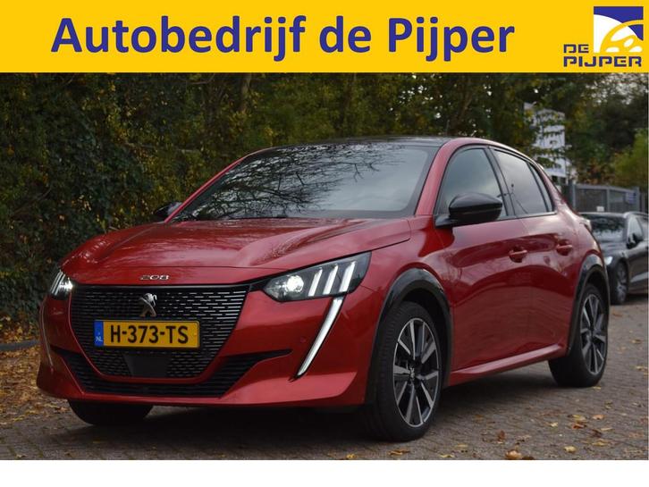 Peugeot 208 1.2 PureTech GT-Line 131 pk Pack Connect | Pano., Auto's, Peugeot, Bedrijf, Te koop, ABS, Achteruitrijcamera, Airbags