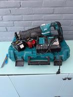 MAKITA DJR187 RECIPROZAAG 2X 5AH ACCU SNELLADER KOFFER, 70 mm of meer, 600 tot 1200 watt, Ophalen of Verzenden, Zo goed als nieuw