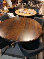 Eettafel donker eiken, Ophalen of Verzenden