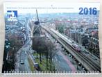 Kalender 2016 Ned Vereniging belang spoorwegen NVBS., Ophalen of Verzenden, Zo goed als nieuw, Trein, Boek of Tijdschrift