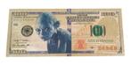 Verenigde Staten 100 Dollars VERGULD Gollum (Lord of the Rin, Postzegels en Munten, Ophalen of Verzenden, Noord-Amerika, Los biljet